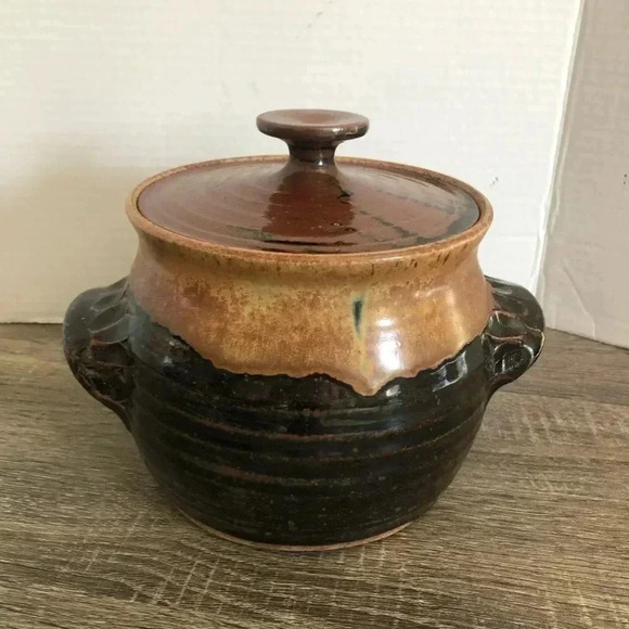 HOST PICK!  Vtg Hand Made Pottery Piece - Picture 1 of 12